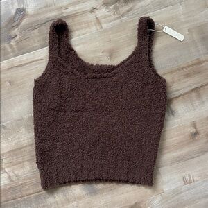 Skims Cozy Tank in Cocoa NWT